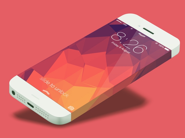 Bản thiết kế iPhone 6 kh&ocirc;ng viền m&agrave;n h&igrave;nh, nhận diện... bằng mắt 1
