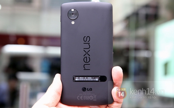 Cận cảnh Nexus 5 tại Việt Nam 5