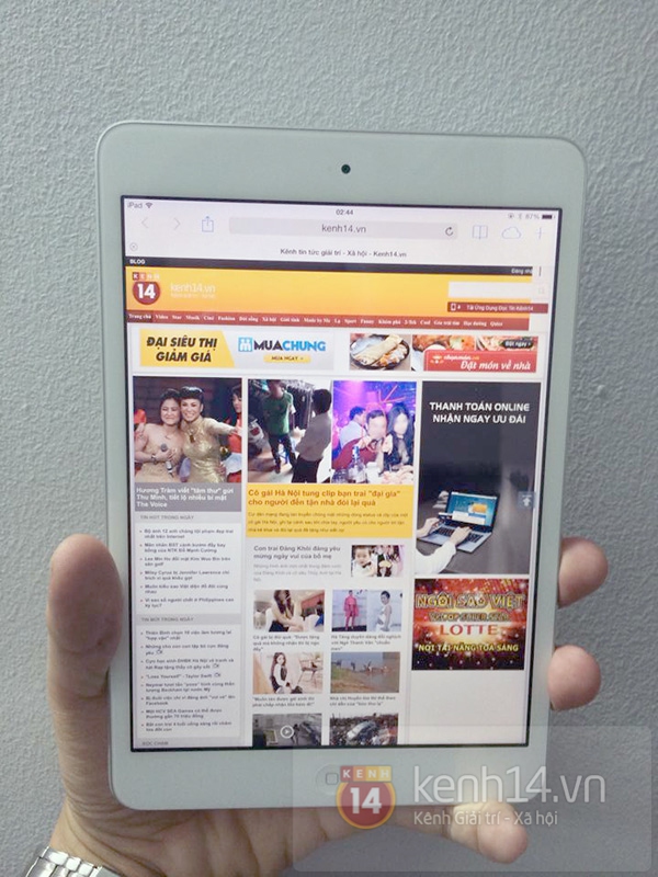 iPad Mini thế hệ 2 về Việt Nam với mức giá khởi điểm 11,4 triệu đồng 12
