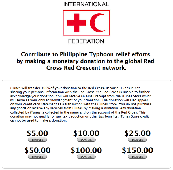 Apple, Facebook chung tay giúp đỡ nạn nhân bão Haiyan 2