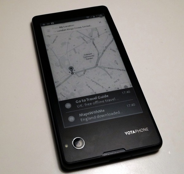 Cận cảnh YotaPhone, chiếc smartphone 2 màn hình độc đáo 3