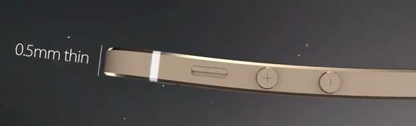 Bản thiết kế chiếc iPhone 6 siêu mỏng với màn hình cong 5