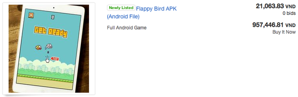 iPhone, iPad cài sẵn Flappy Bird được rao giá cả tỷ đồng 7