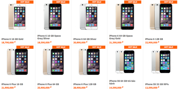 iPhone 6 Plus giảm giá mạnh tại Việt Nam 1