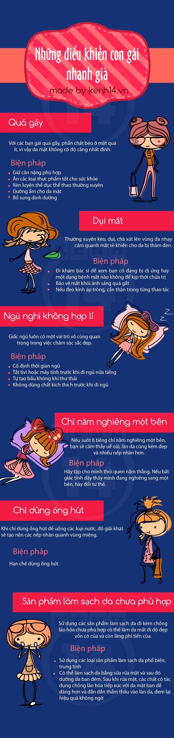 Tránh xa những "thủ phạm" khiến con gái nhanh già 1