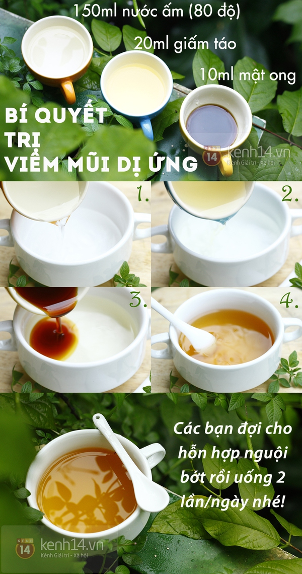 Đánh bay cảm giác khó chịu do viêm mũi dị ứng 1