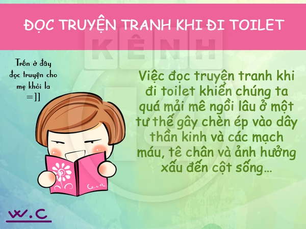 Đọc truyện tranh sai cách khiến cơ thể "hỏng hóc" 3