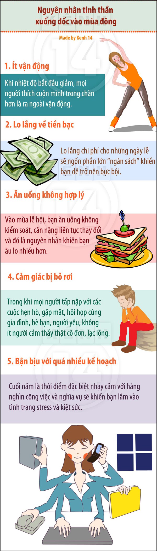 Lật tẩy nguyên nhân "tự dưng thấy buồn" trong mùa đông 1