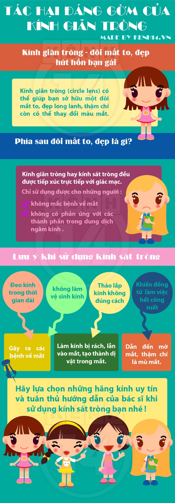 Tác hại khôn lường khi sử dụng kính giãn tròng   1