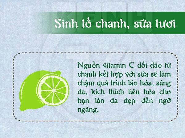 "Hồi sinh" làn da nhờ công thức sinh tố trái cây  1