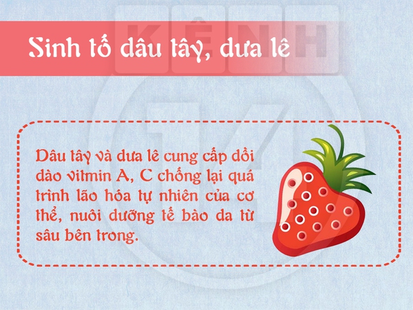 "Hồi sinh" làn da nhờ công thức sinh tố trái cây  4