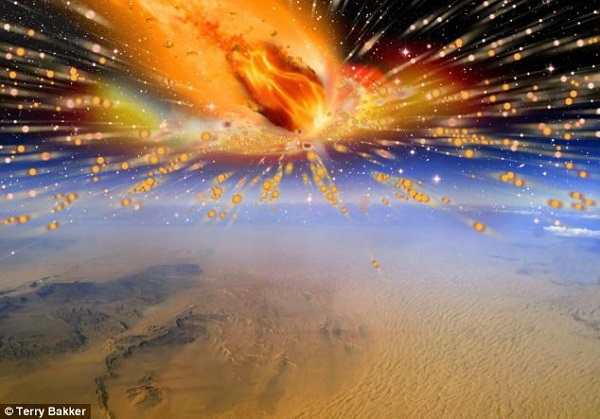 Sao chổi "tấn công" Trái đất tạo ra biển thủy tinh 1