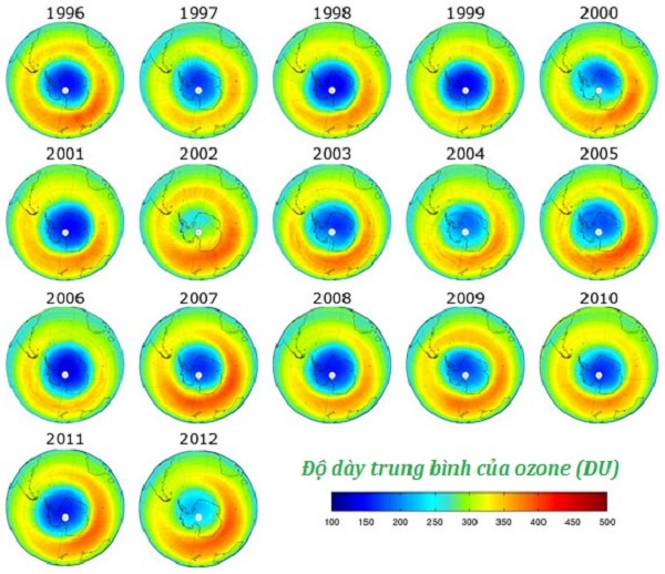 Lỗ thủng tầng ozone có thể được chữa lành vào năm 2070 2