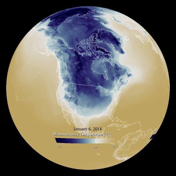 Cận cảnh lốc xoáy vùng cực khiến nước Mỹ "đóng băng" -50 độ C 3