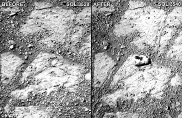 NASA công bố lời giải về "hòn đá ma" trên Sao Hỏa 1