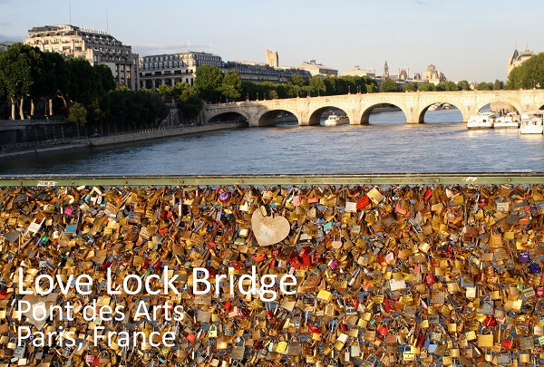 Những cây cầu "khóa chặt tình yêu" vòng quanh thế giới 1