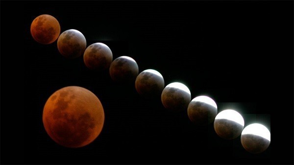 Hiện tượng kỳ thú ngày 8/10: Mặt trăng máu xuất hiện cùng Mặt trời mọc 5