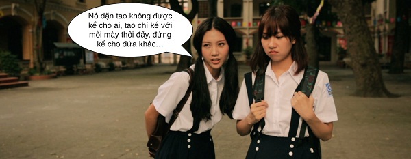 Lần đầu đ&oacute;ng phim, Ngọc Ch&acirc;m v&agrave; Min (St.319) đ&atilde; th&aacute;ch đố kh&aacute;n giả 7