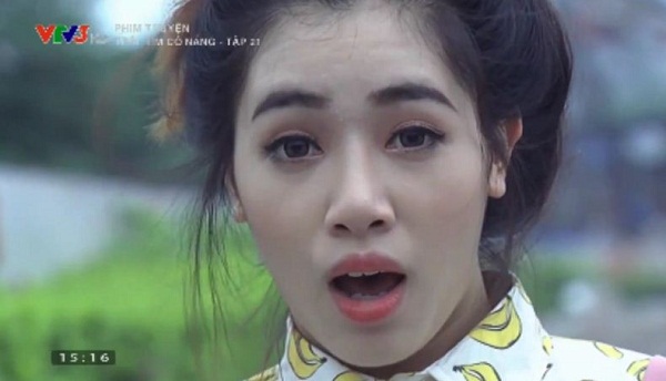 Linh (Huyền Lizze) ng&acirc;y người nh&igrave;n trai đẹp h&aacute;t 12