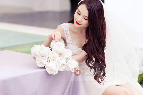 Sam xinh lung linh trong bộ ảnh cưới trước khi lên xe hoa 4 Sam xinh lung linh trong bộ ảnh cưới trước khi lên xe hoa 4