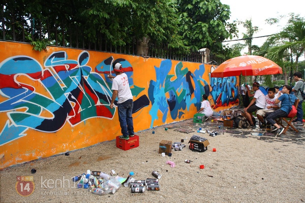 Một ngày thú vị của teen Sài Gòn đam mê nghệ thuật đường phố 1