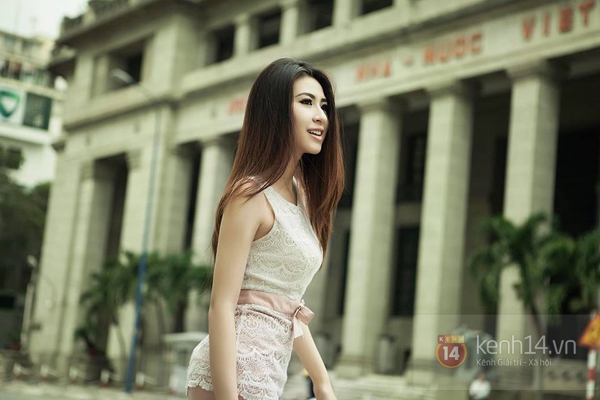 Cận cảnh cô người mẫu quảng cáo Việt xinh đẹp giống diễn viên "Tình người duyên ma" 13