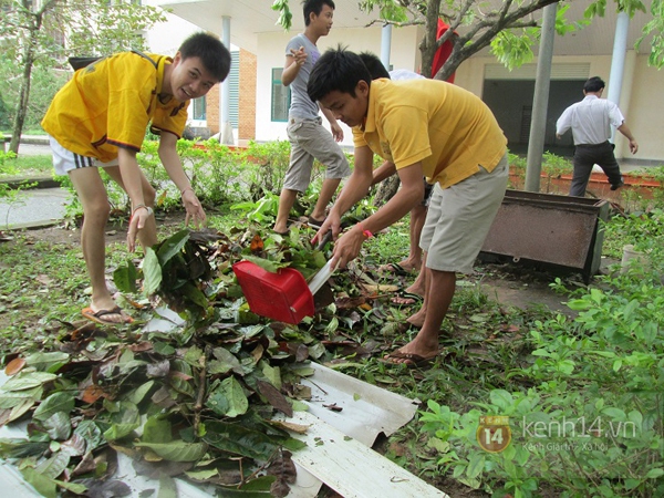 Khung cảnh tan hoang sau bão của nhiều trường học ở Đà Nẵng 4