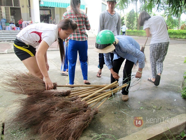 Khung cảnh tan hoang sau bão của nhiều trường học ở Đà Nẵng 12