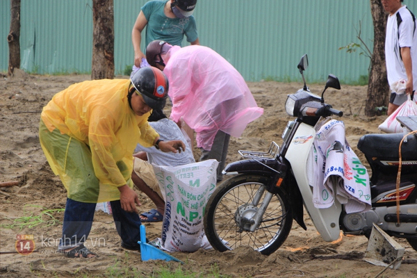 Đường phố Đà Nẵng vắng vẻ, người dân tranh thủ gia cố lại nhà trước siêu bão Haiyan 10