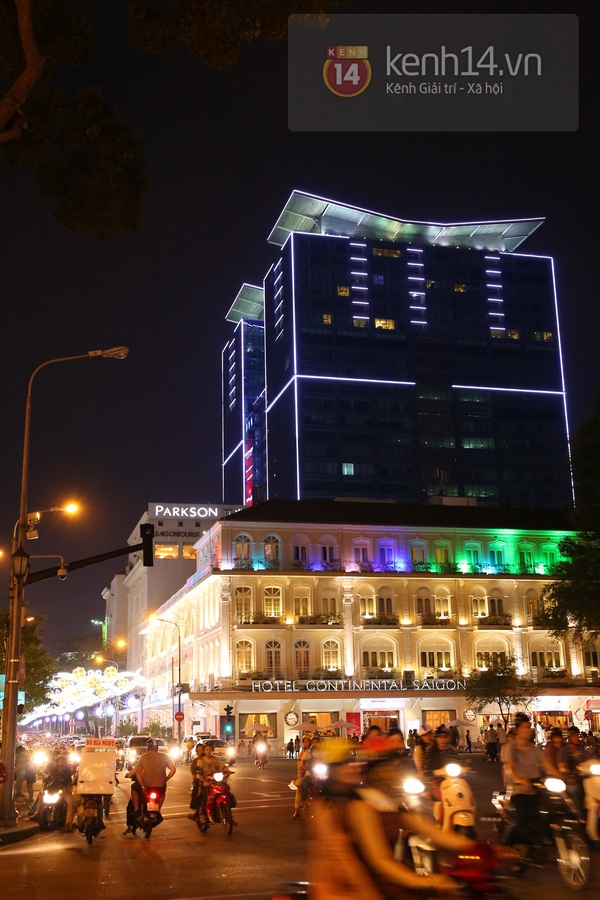 Ngắm Sài Gòn lộng lẫy trước mùa Giáng sinh và Năm mới 2014 17