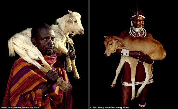 Bức tranh đời sống chân thực của các bộ tộc du mục châu Phi 4