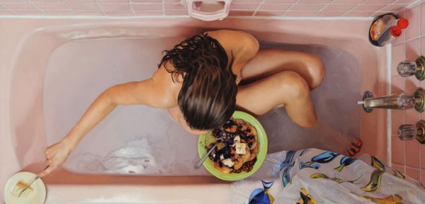 Bộ ảnh: Khi phụ nữ "ngập" trong đống đồ ăn 5