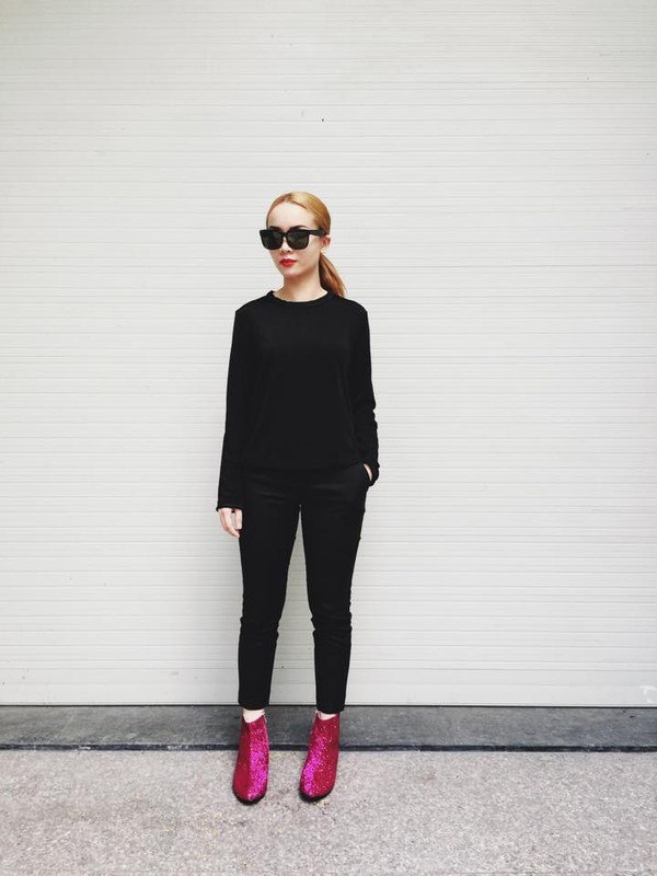 Street style: Angela Phương Trinh & Miley "khoe" đường cong với đồ đen bó sát 8