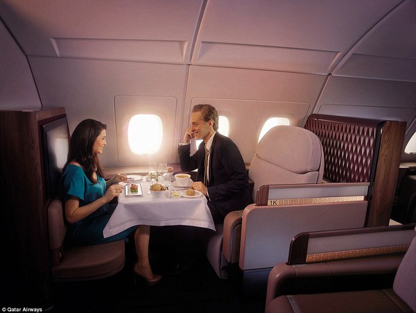 Khoang hạng sang hiện đại bậc nhất khiến hành khách trầm trồ của Qatar Airways 6