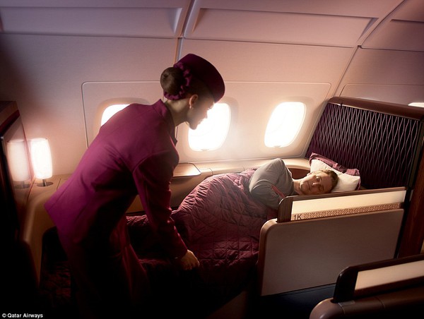 Khoang hạng sang hiện đại bậc nhất khiến hành khách trầm trồ của Qatar Airways 10