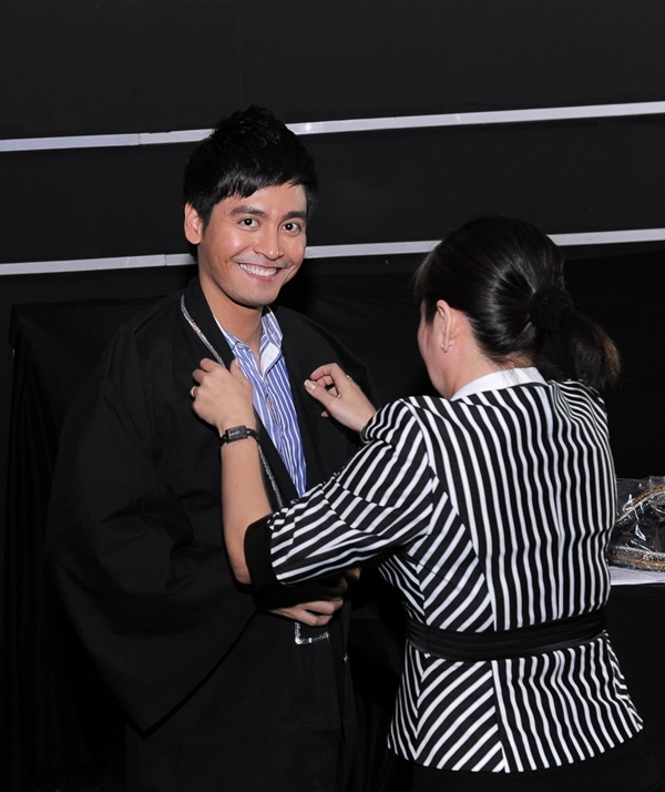 Thanh Thúy được chồng "hộ tống" đi tập 7