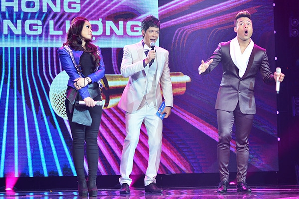 The Winner Is...: Ho&agrave;i Linh "nổi da g&agrave;" v&igrave; nh&oacute;m D&ograve;ng Thời Gian  15