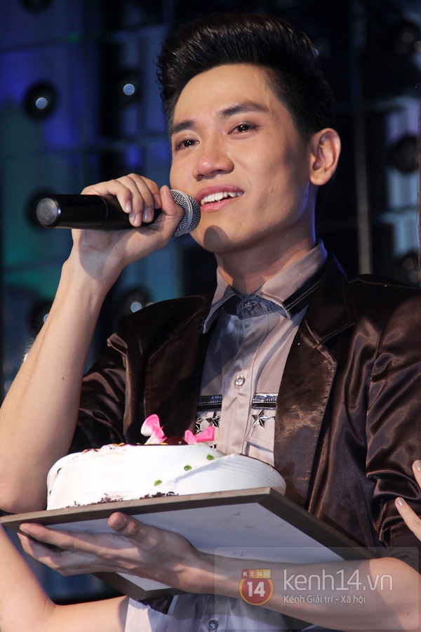 Miu L&ecirc; giản dị đến mừng V.Music 11