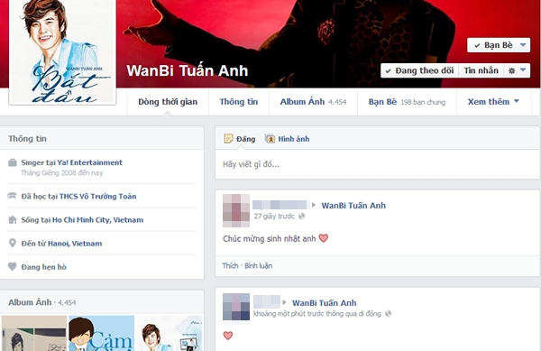 Cảm động sao Việt và fan vẫn nhớ tới sinh nhật nam ca sĩ quá cố Wanbi Tuấn Anh 7