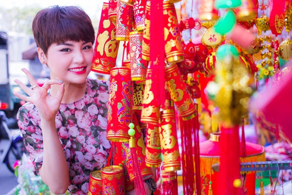 Miu L&ecirc; đ&aacute;ng y&ecirc;u v&agrave; nh&iacute; nhảnh đ&oacute;n năm mới 8
