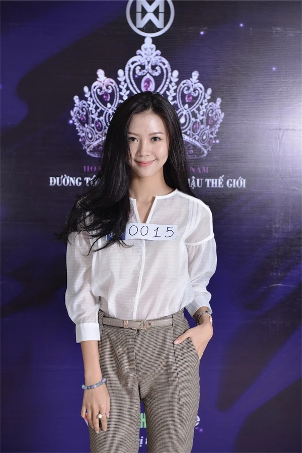 Những ứng viên xinh đẹp tranh suất đại diện Việt Nam dự thi "Miss World" 1