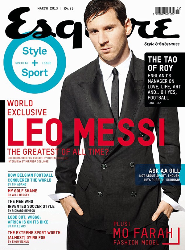 Messi lịch lãm cùng trang phục Dolce & Gabbana 3