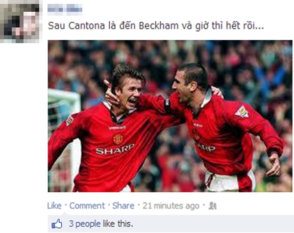Cư d&acirc;n mạng hụt hẫng v&igrave; quyết định giải nghệ của Beckham 6
