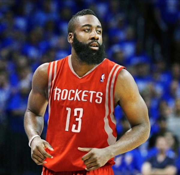 Chiêm ngưỡng bộ râu “khủng” của ngôi sao bóng rổ Mỹ James Harden 1