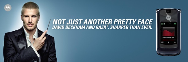 Beckham và sự biến hóa hình ảnh trong các dự án quảng cáo 1