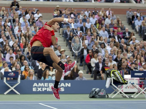 Beckham vino elegantemente a ver a Nadal coronarse US Open 8