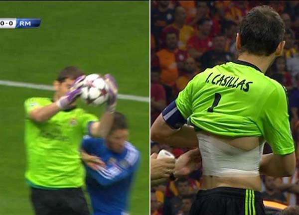 Casillas dùng nắm đấm để "trả thù" Ramos 1