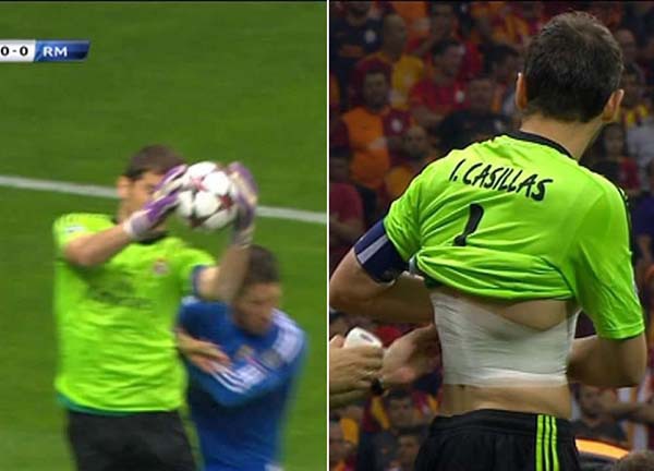 Casillas d&ugrave;ng nắm đấm để "trả th&ugrave;" Ramos 1