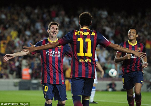 Messi và Neymar rủ nhau khoe "quý tử" 6