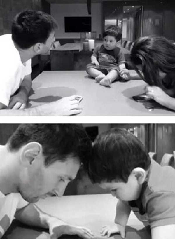 Messi v&agrave; Fabregas đồng loạt khoe con y&ecirc;u tr&ecirc;n Instagram 1